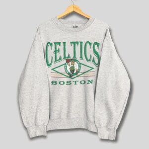 Vintage Boston Celtics Basketball Sweatshirt, Retro 90s Boston Celtics Shirt Tee